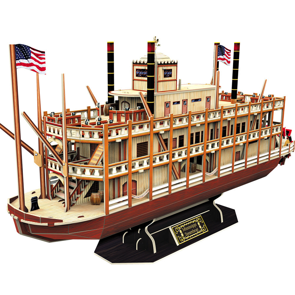 Steamboat Mississippi River Puzzle