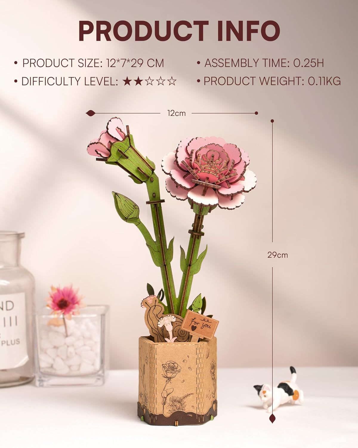 Artificial Flower Puzzle