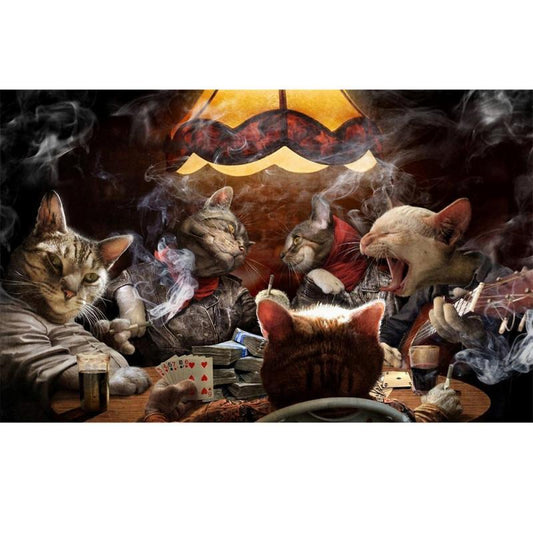 Cat poker Puzzle