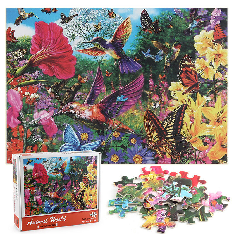 Forest Flowers Puzzles