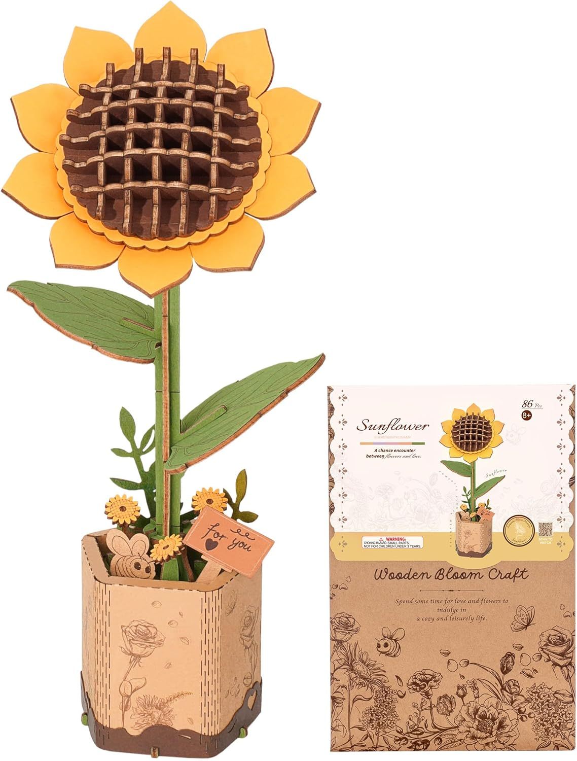 Sunflower Wooden Puzzle