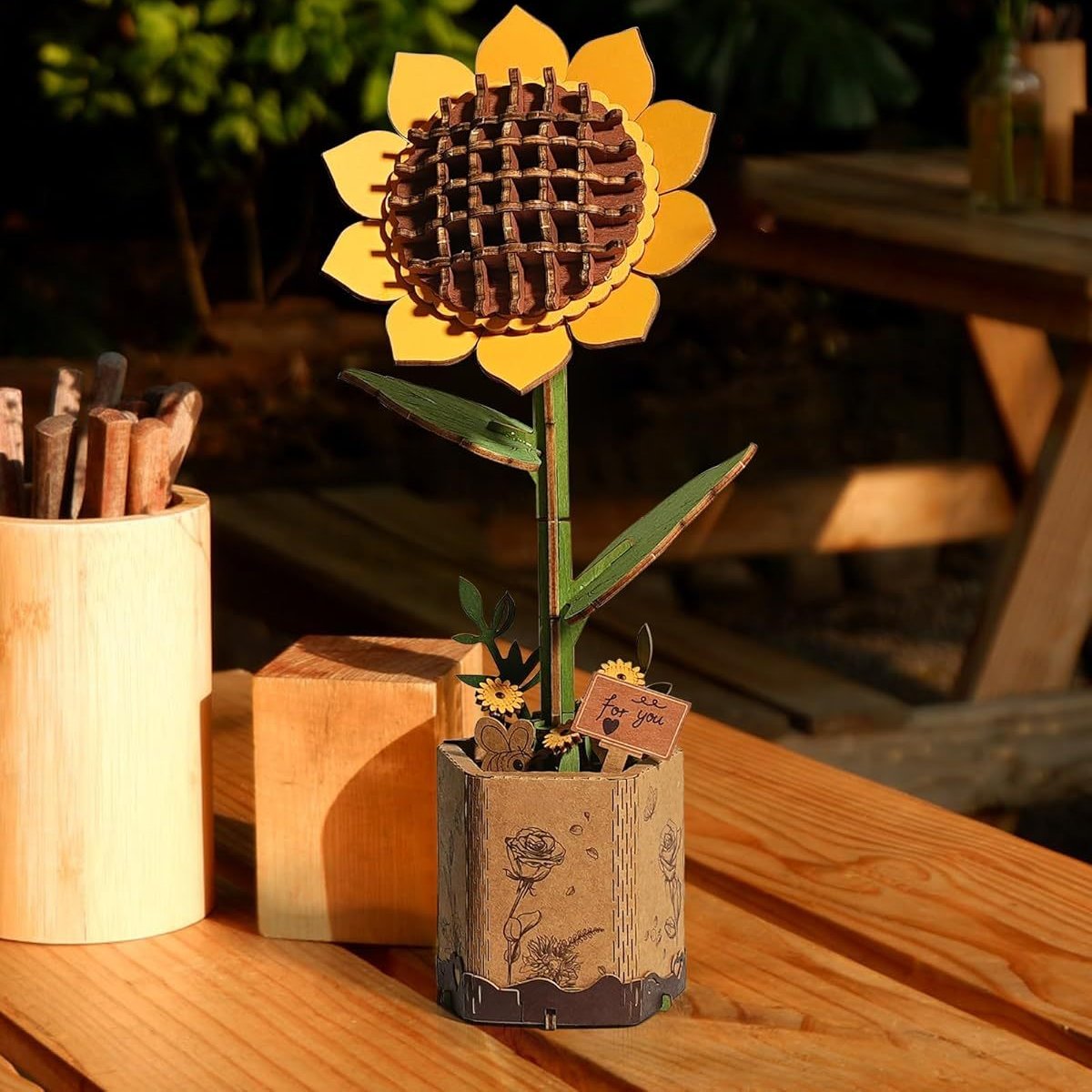 Sunflower Wooden Puzzle