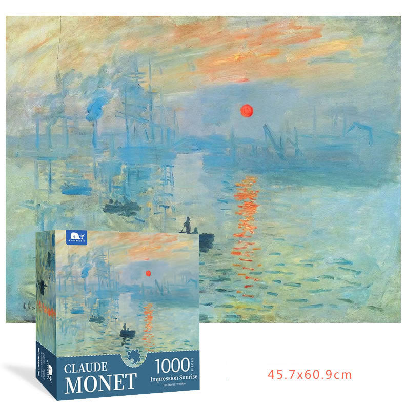 Monet Painting Puzzle